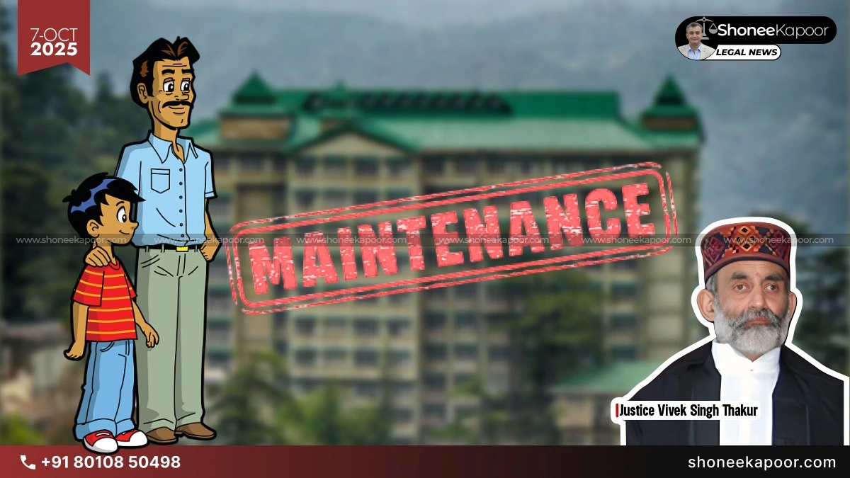 Father’s Can’t Claim Refund for Maintenance Paid