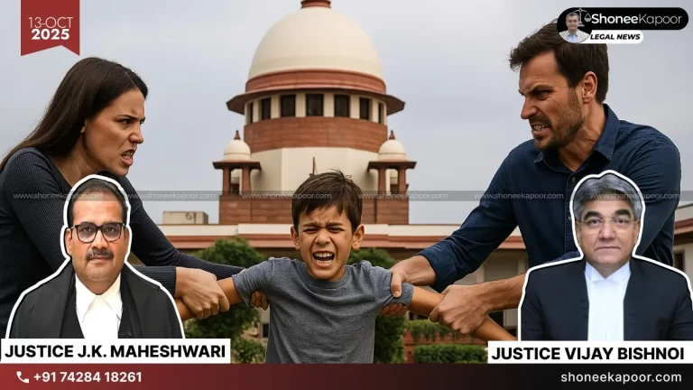 Grants Interim Custody of Son to Father from Noida