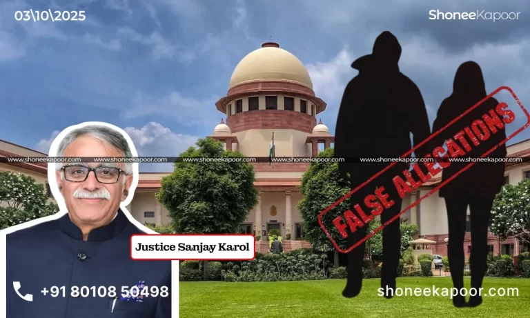 Supreme Court Quashes False Rape FIR Against Male Colleague