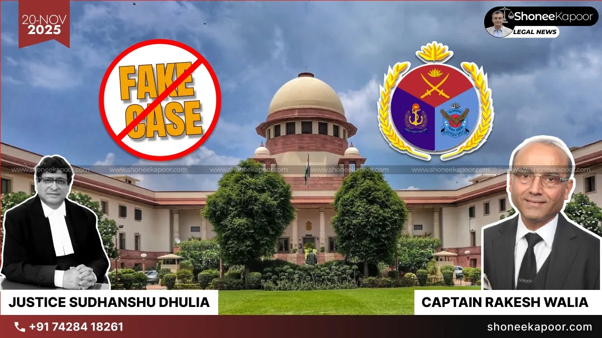 Army Veteran Rakesh Walia Shatters Fake Rape Case Mafia