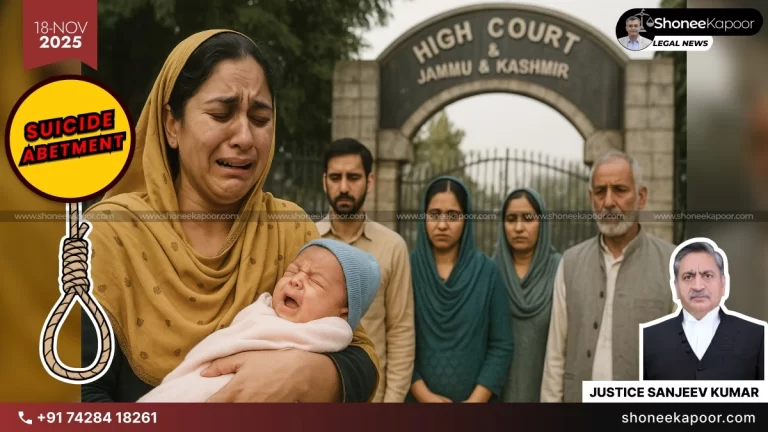 J&K Court Upholds Acquittal Of Husband And In-Laws
