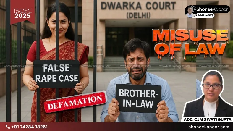 False Rape Case Against Brother-In-Law : Court Convict Woman