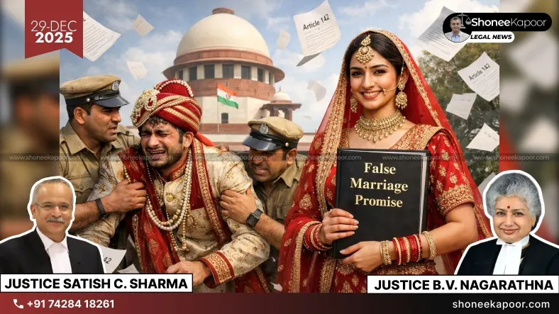 Love Branded as Rape: Supreme Court Quashes Case (Art 142)