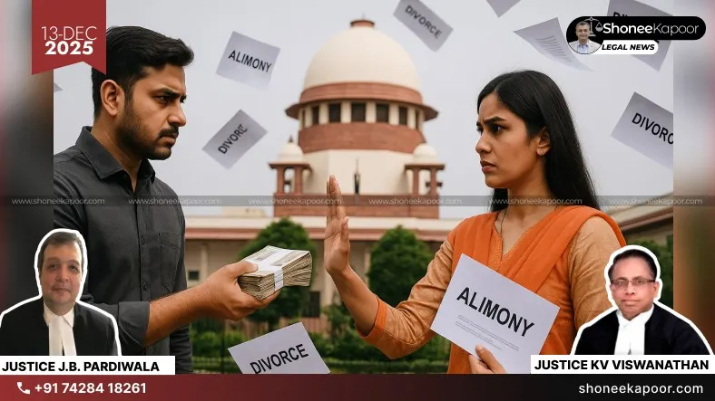 Praises Wife For Not Demanding Alimony In Divorce Settlement