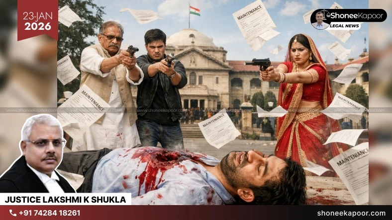 No Maintenance After Wife Family Shot Husband: Allahabad HC