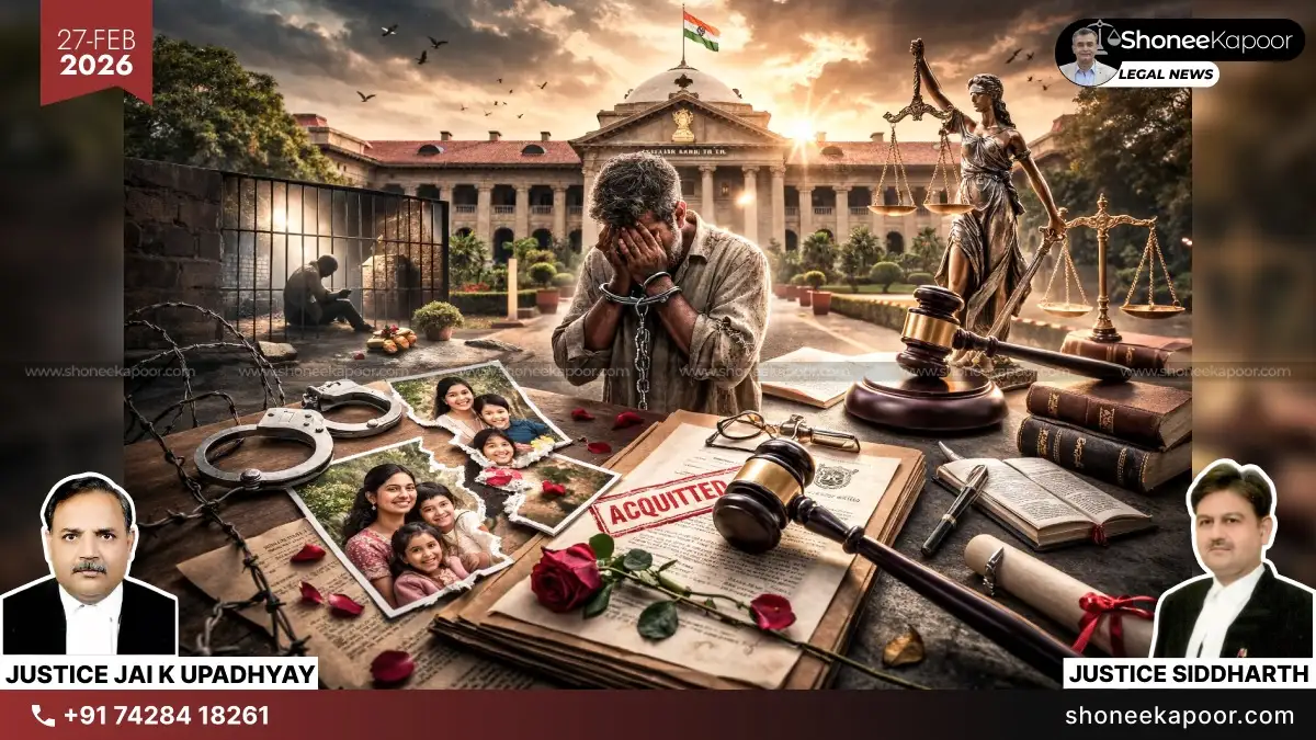 23 Years in Jail: HC Frees Husband in False Murder Case