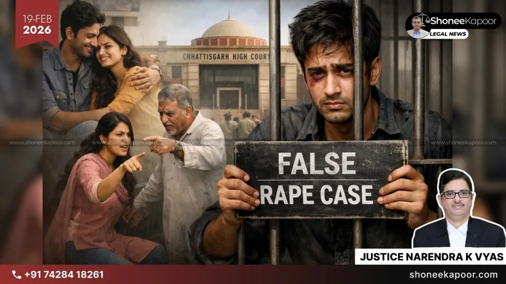 Chhattisgarh HC Sets Aside 21Year Old Rape Conviction