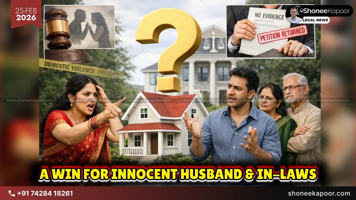 Domestic Violence Case Returned: Court Slams Lack of Proof