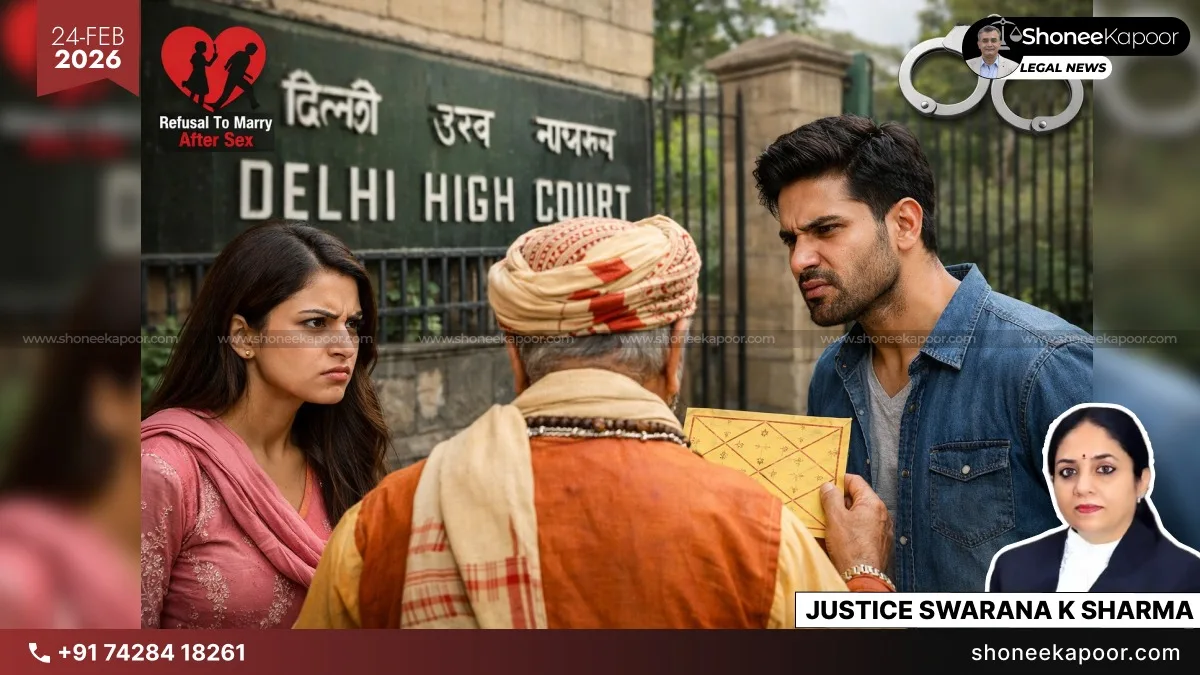 Refusal to Marry After Sex Over Kundali Mismatch Is Offence