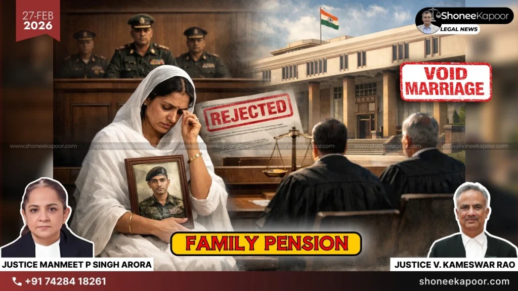 Second Wife From Void Marriage Can’t Claim Army Pension: HC