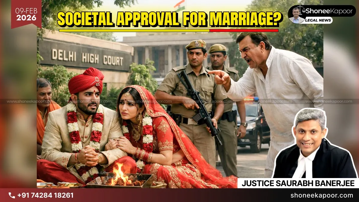Consenting Adults Don’t Need Parental Approval To Marry: HC