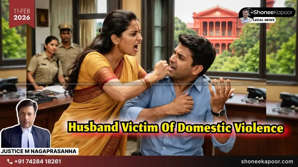 Wife Assault Husband Inside Police Station And File 498A: HC