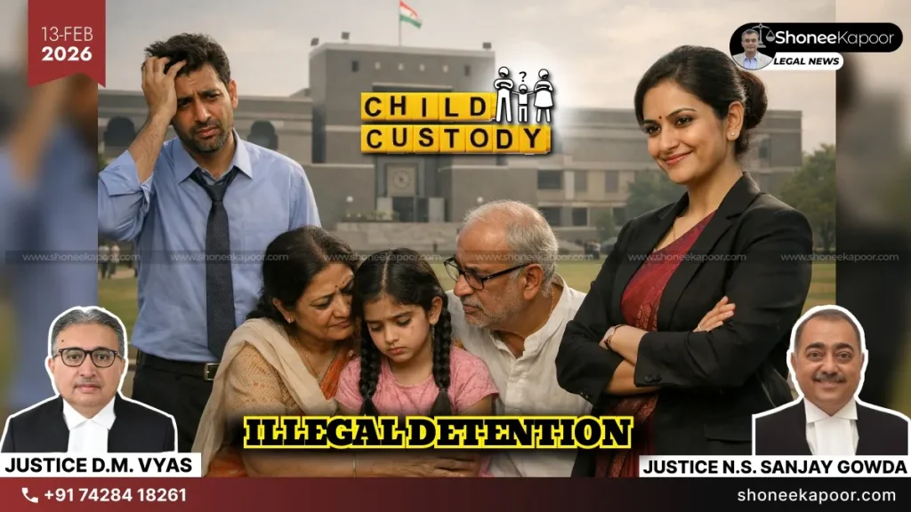 Working Mother Leaving Child With Parent Illegal Detention?