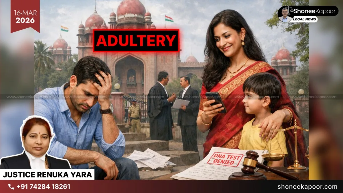 DNA Test Denied Rejects Child in Adultery Claim Telangana HC