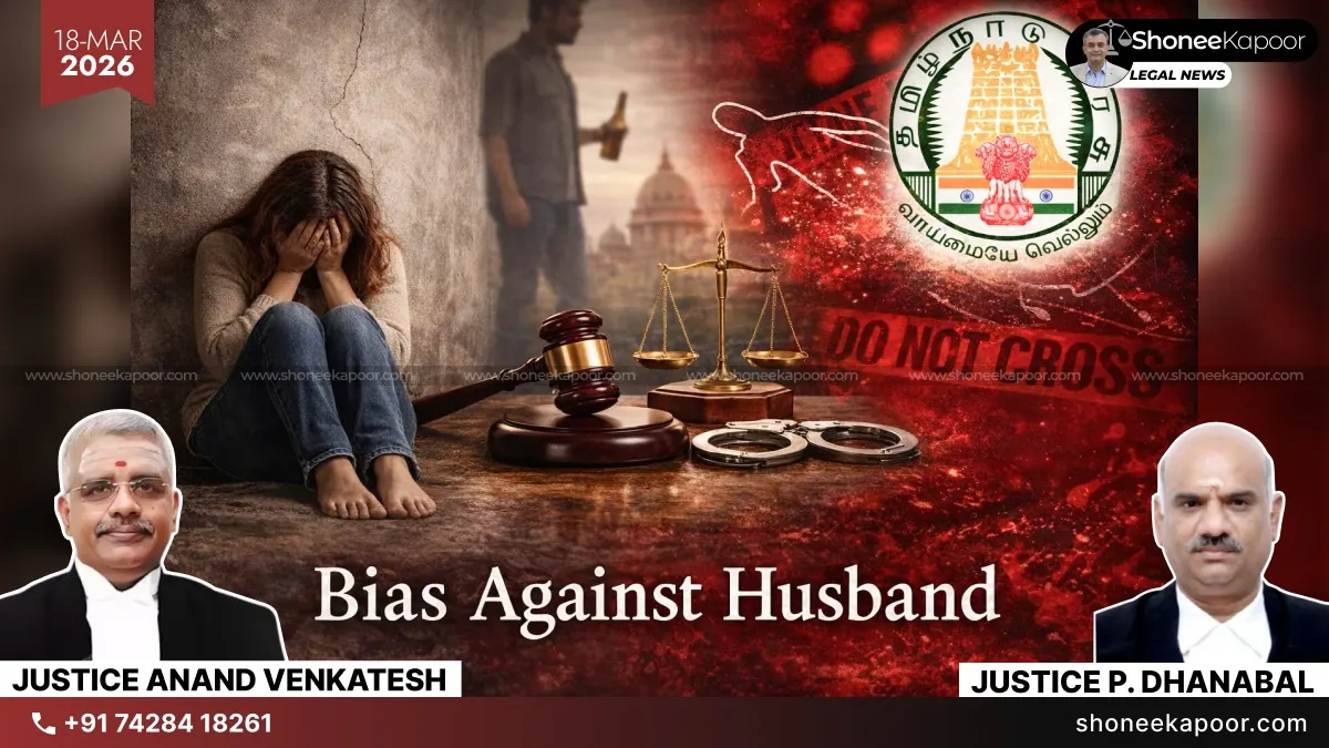 Drunk Husband Tag Not Proof of Murder Madras HC