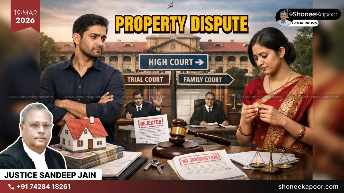 Property Dispute Between Spouses Family Court Only HC
