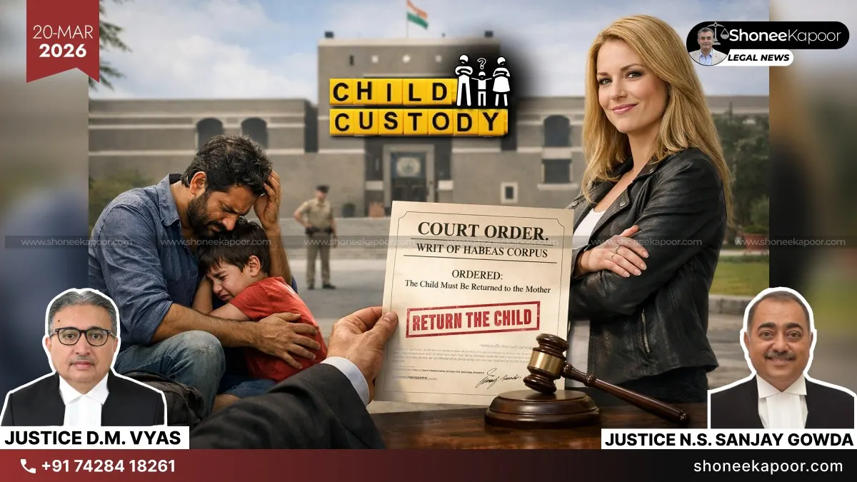 Father Brings Child To India, Custody Illegal: Gujarat HC