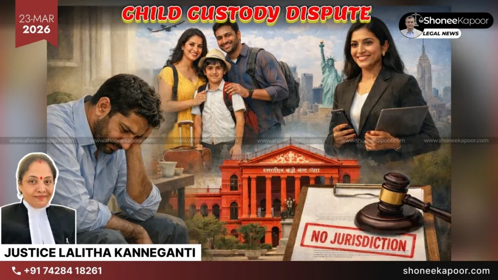 Custody Dispute: Father 6yr Care Ignore, HC Send Child to US