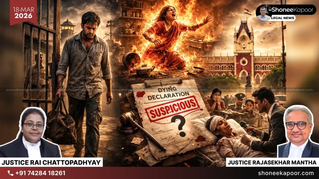 Suspicious Dying Declaration: Calcutta HC frees Husband