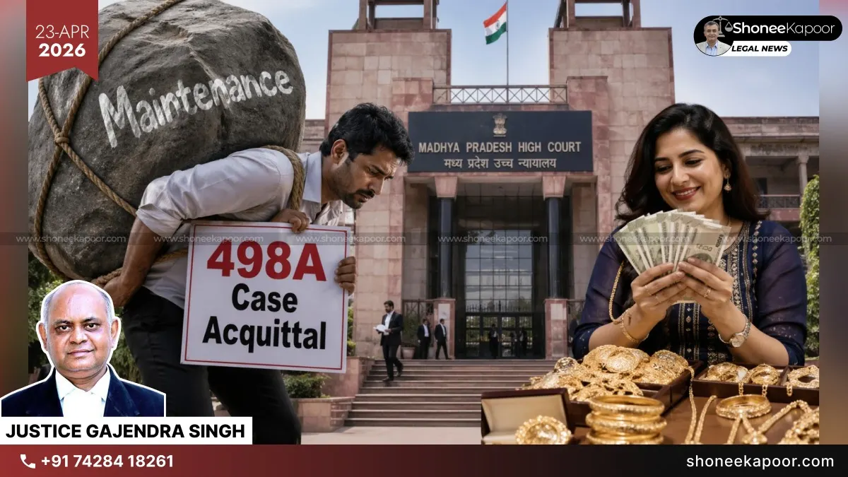 498A Case Acquittal Not Enough To Deny Maintenance: HC