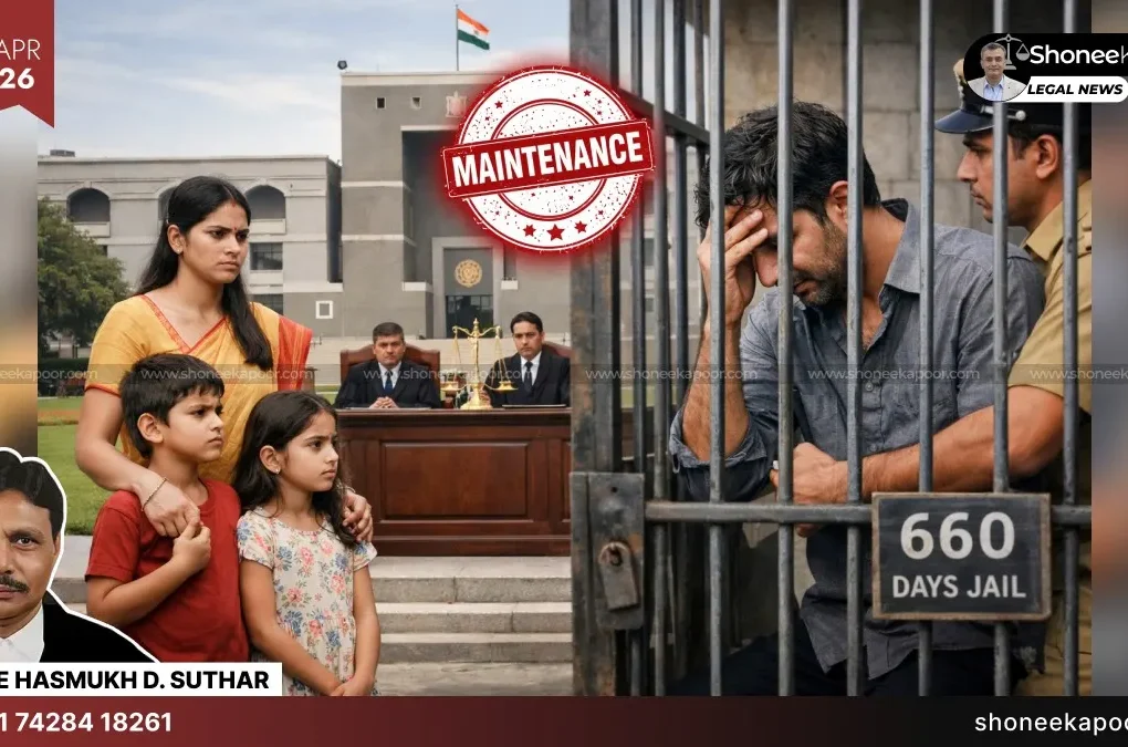 Husband Gets 660-Day Jail Term for Unpaid Maintenance: HC