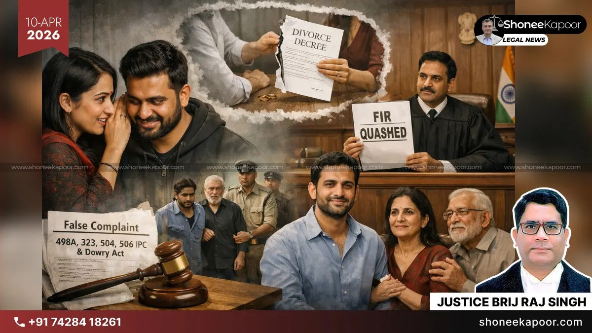 False 498A Case Quashed Allahabad High Court