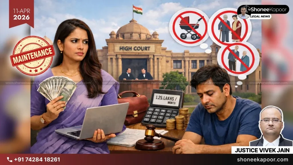 Working Wife Denied Maintenance MP High Court