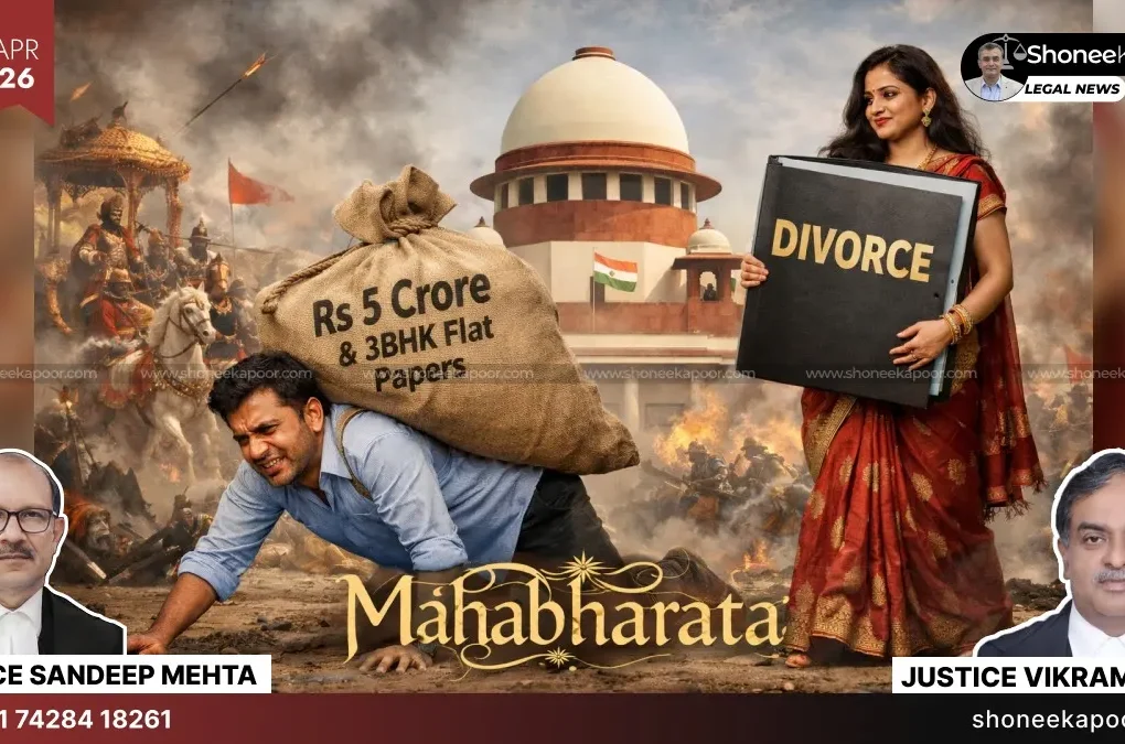 ₹5 Crore Alimony, 80 Cases: SC & Divorce Mahabharata