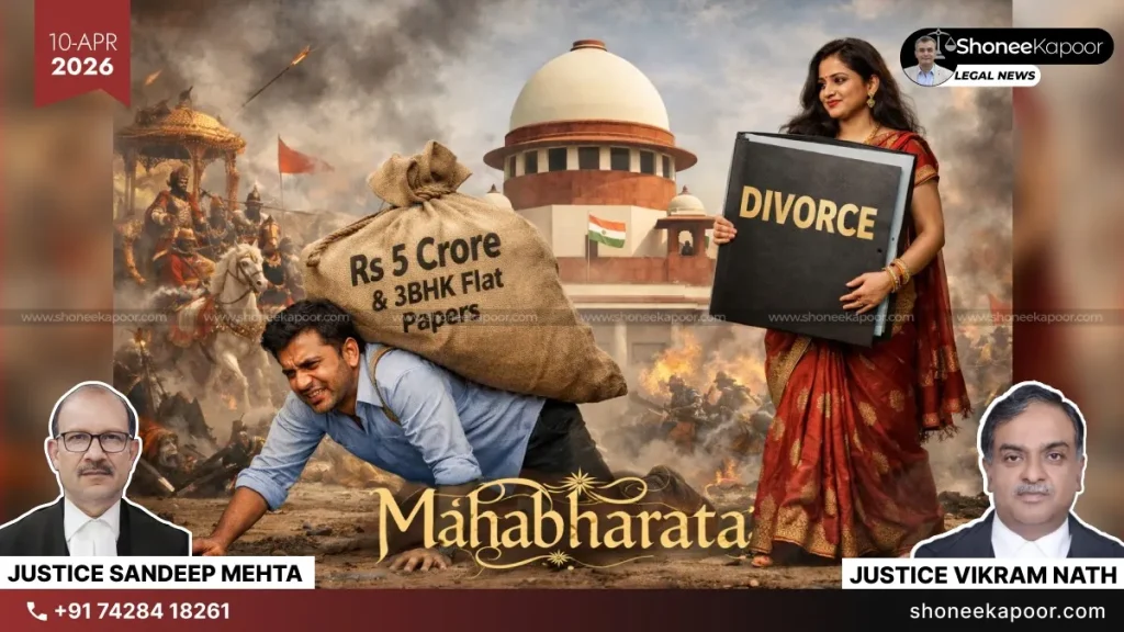 ₹5 Crore Alimony, 80 Cases: SC & Divorce Mahabharata