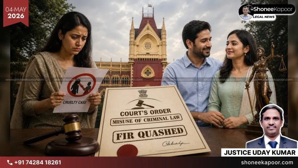 498A Case Quashed Calcutta High Court