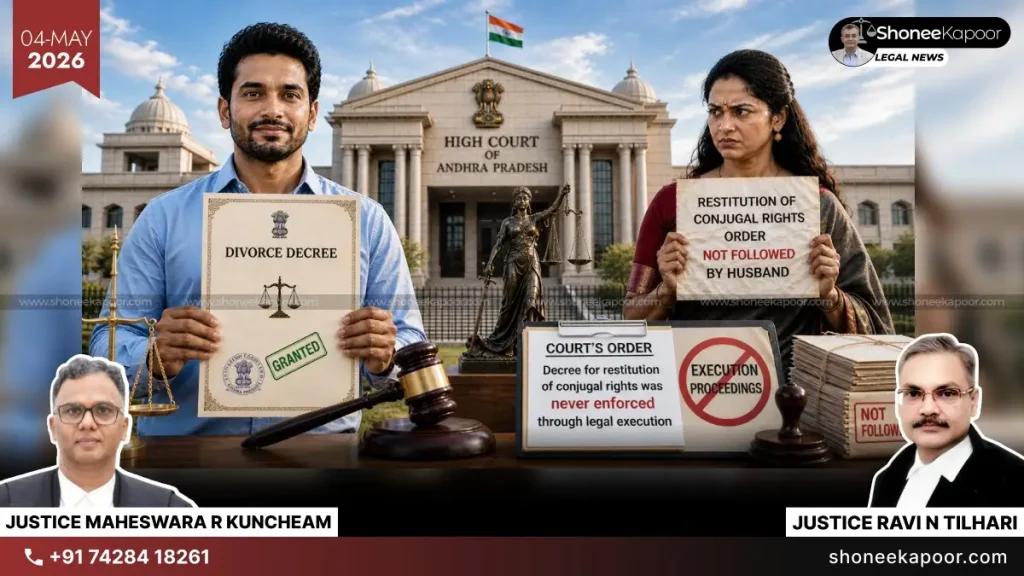 Divorce Case AP HC Says Refusal to Cohabit Not “Own Wrong