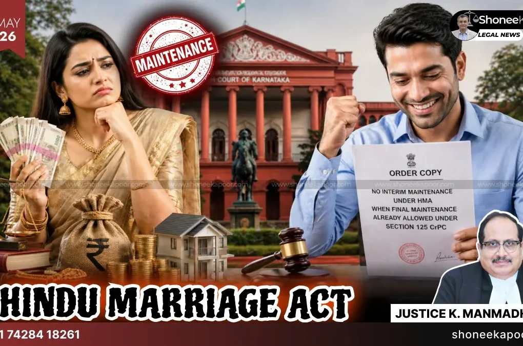 Maintenance Under 125 CrPC Bars Interim Relief Under HMA HC