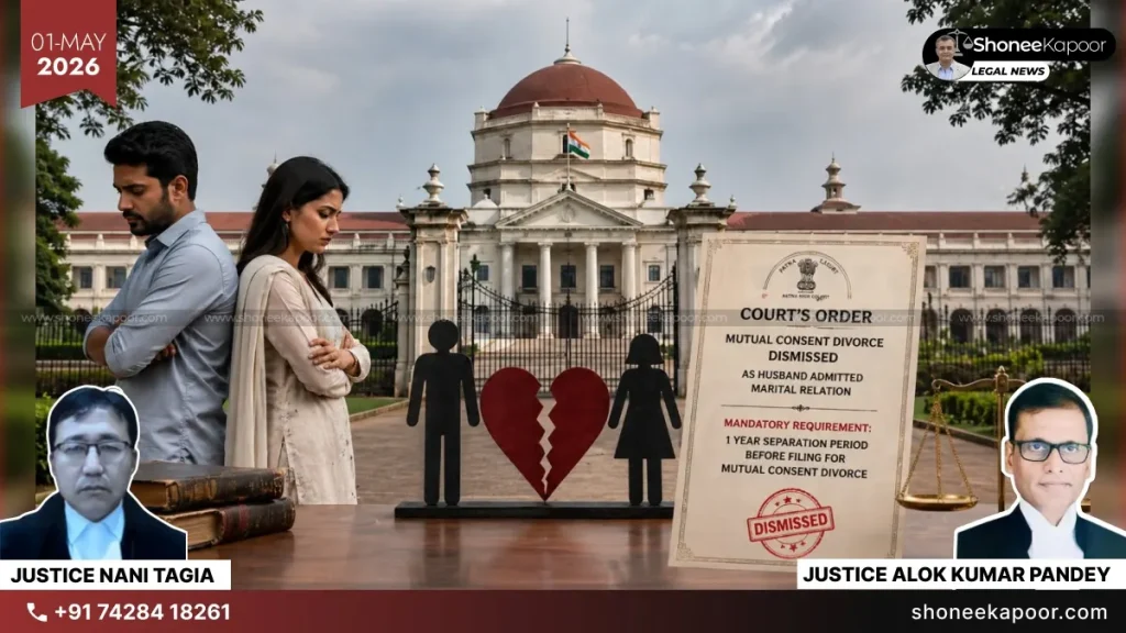 One Cohabitation Act Defeats Mutual Divorce Claim