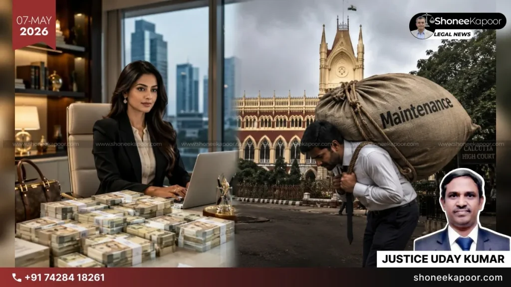 Qualified & Earning Wife Can’t Claim Maintenance HC