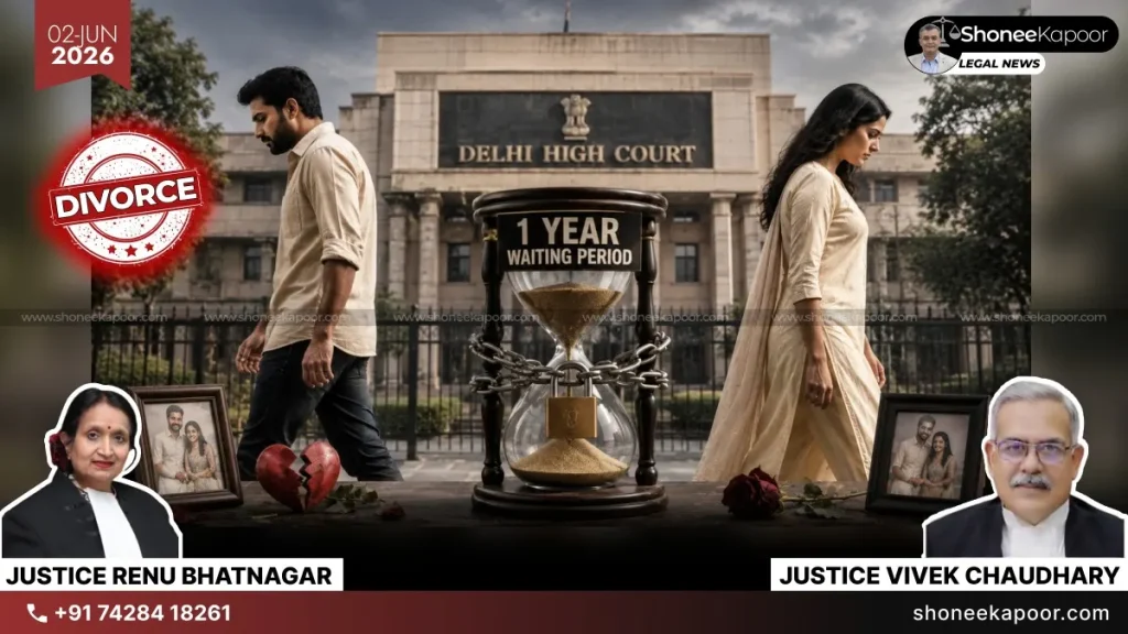 Special Marriage Act One-Year Divorce Waiting Period Waived