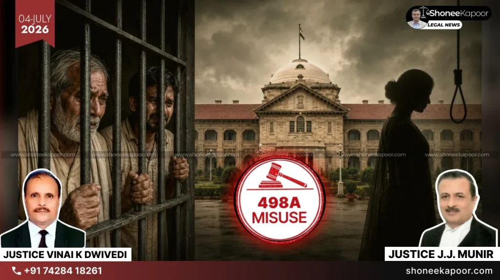 498A Conviction General Allegations Alone Not Enough
