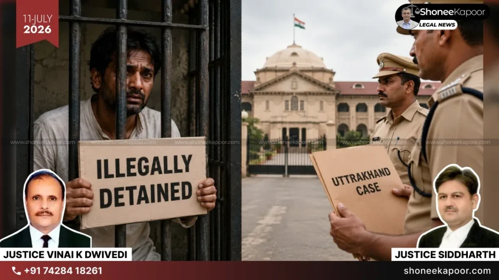 Detention Illegal HC Frees Husband Kept In UP Jail