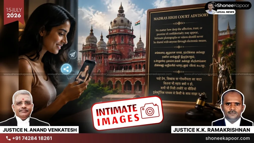 Intimate Images Madras HC Issues Advisory For Women