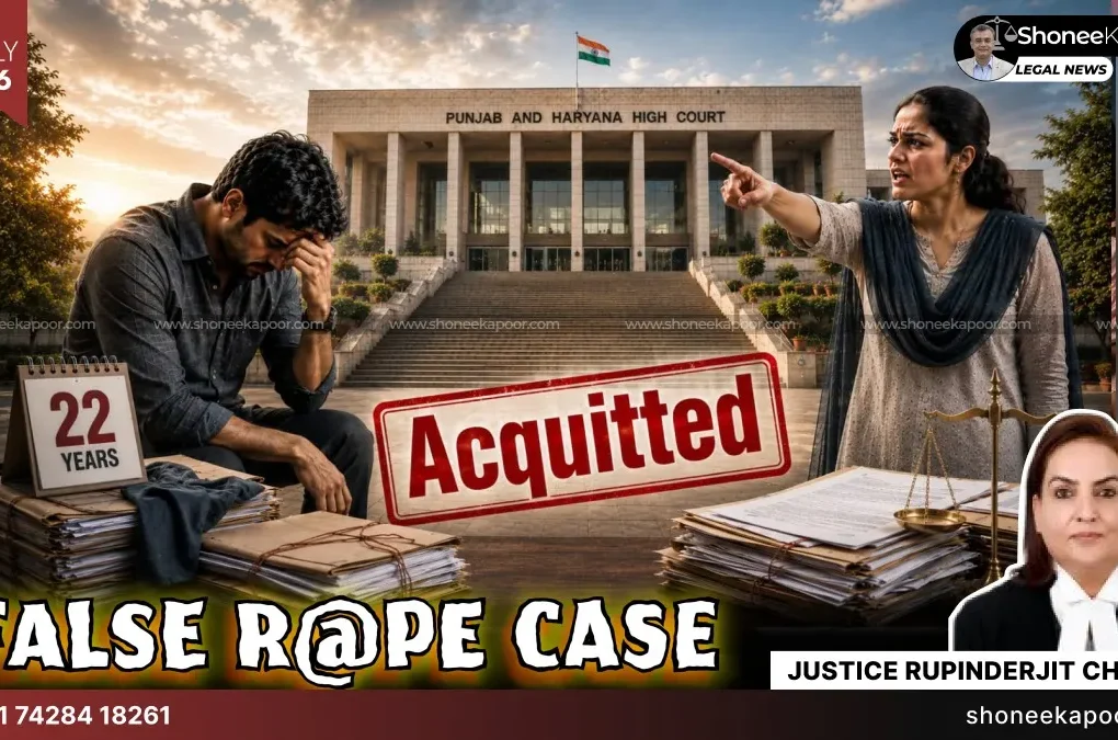 Rape Laws Misuse P&H HC Acquits Man After 22 Years