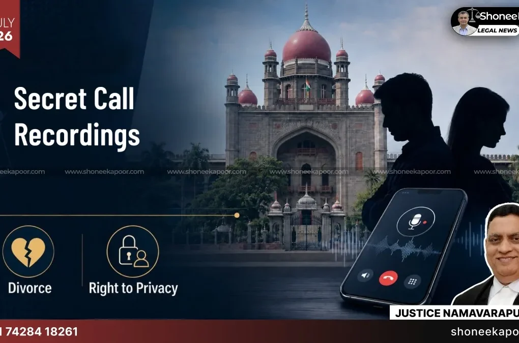 Secret Call Recordings Inadmissible in Divorce HC