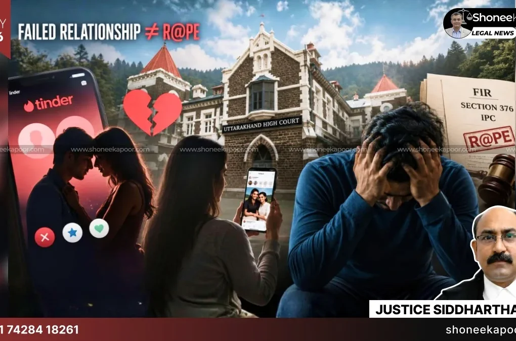Tinder Relationship Alone Not Rape US 376 IPC HC