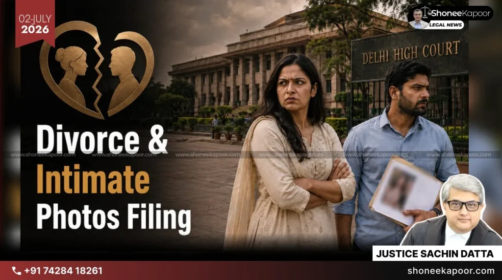 Wife’s Intimate Photos Filed For Divorce Case HC