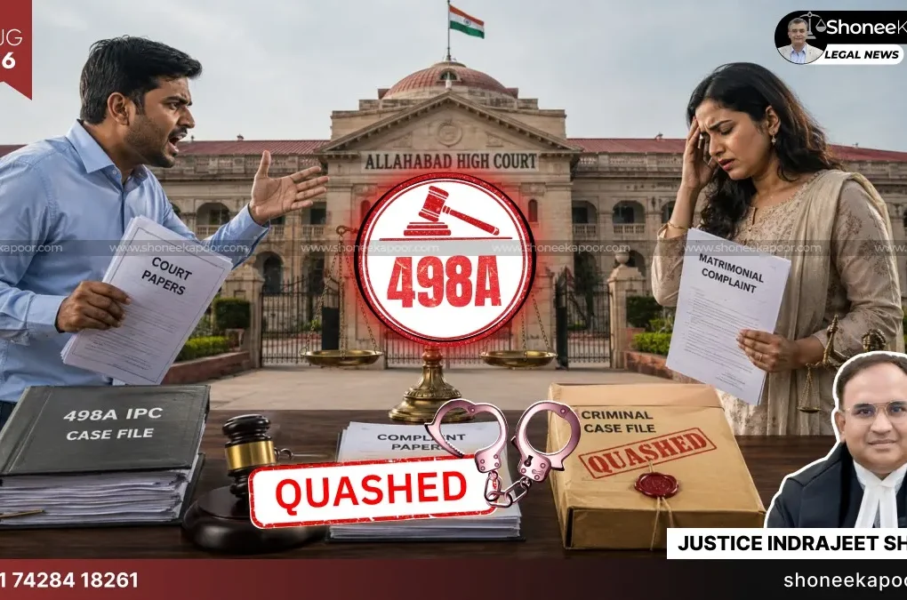 498A Misuse Allahabad HC Quashes Case Over “Barren” Taunt