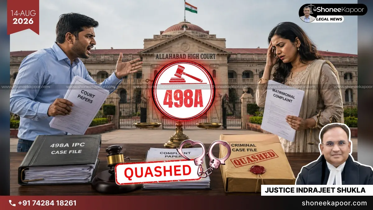 498A Misuse Allahabad HC Quashes Case Over “Barren” Taunt