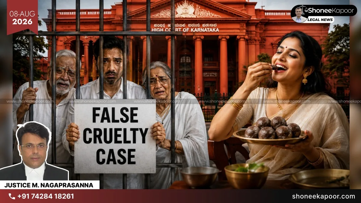 498A Misuse Karnataka HC Quashes Ragi Balls Cruelty Case