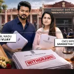 CM Vijay Tamil Nadu Wife Withdraws Divorce Plea