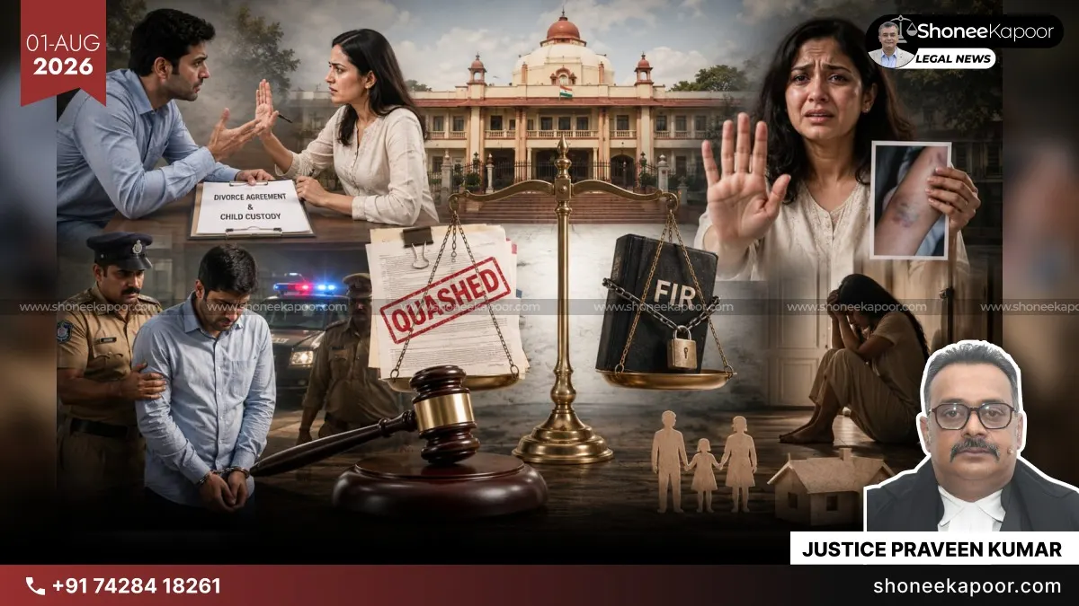 Child Custody Papers Patna HC Quashes 85 BNS FIR