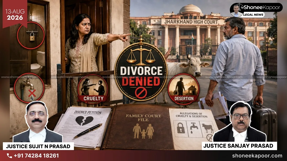 Divorce Denied Jharkhand HC Says Cruelty Not Enough