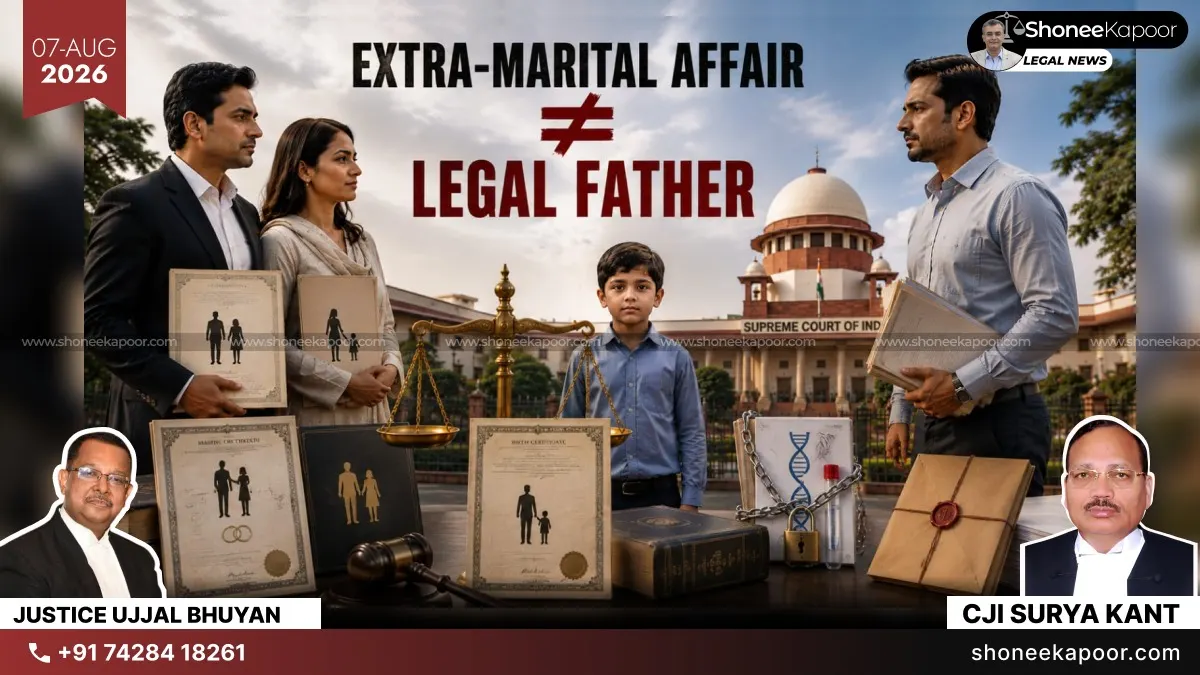 Extra-Marital Affair Husband May Be Presumed Father, SC
