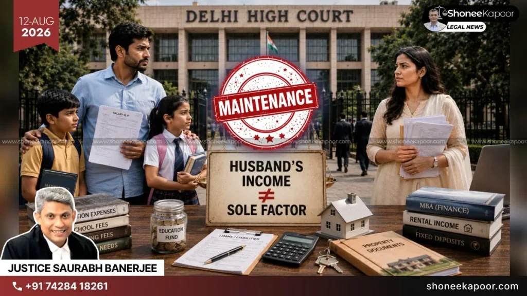 MBA Wife Maintenance Delhi HC Cuts ₹30,000 To ₹25,000